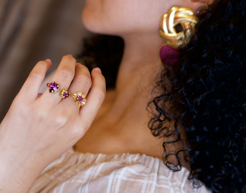 Bague rosa - Barbarisme