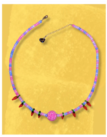 COLLIER CRUSH RED SPICE - FARFELU