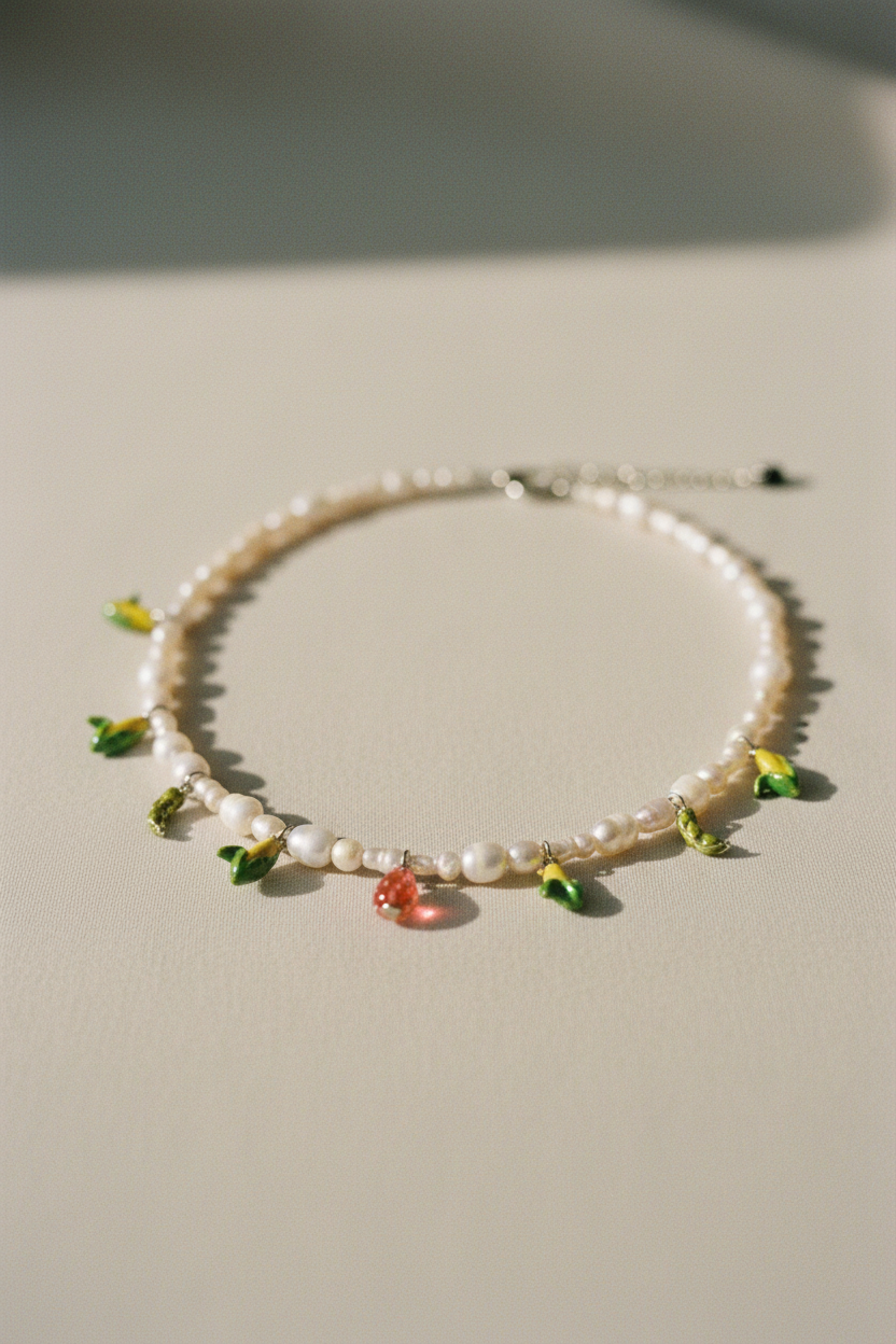 COLLIER EPI DE MAIS- FARFELU