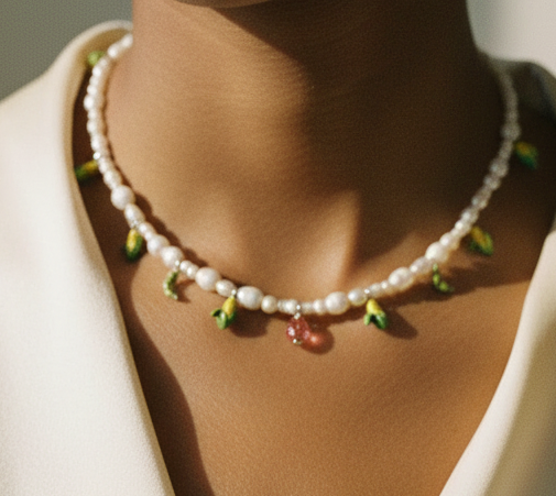 COLLIER EPI DE MAIS- FARFELU