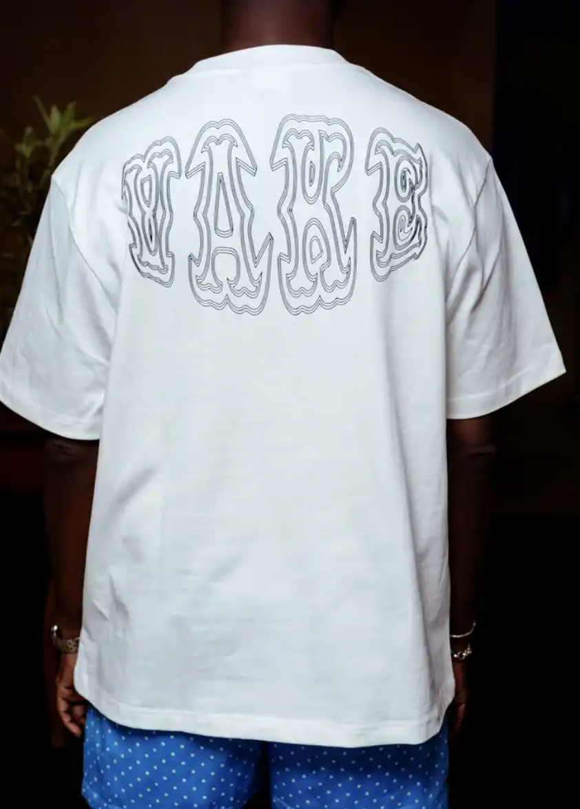 T-SHIRT SIGNATURE - VAKE - blanc
