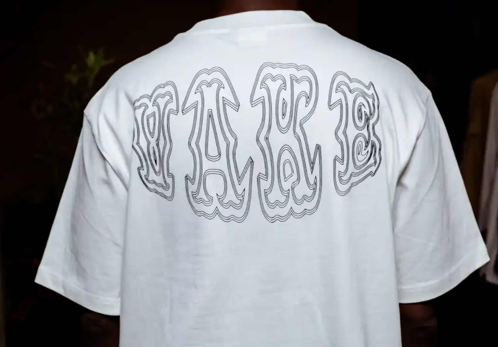 T-SHIRT SIGNATURE - VAKE - blanc