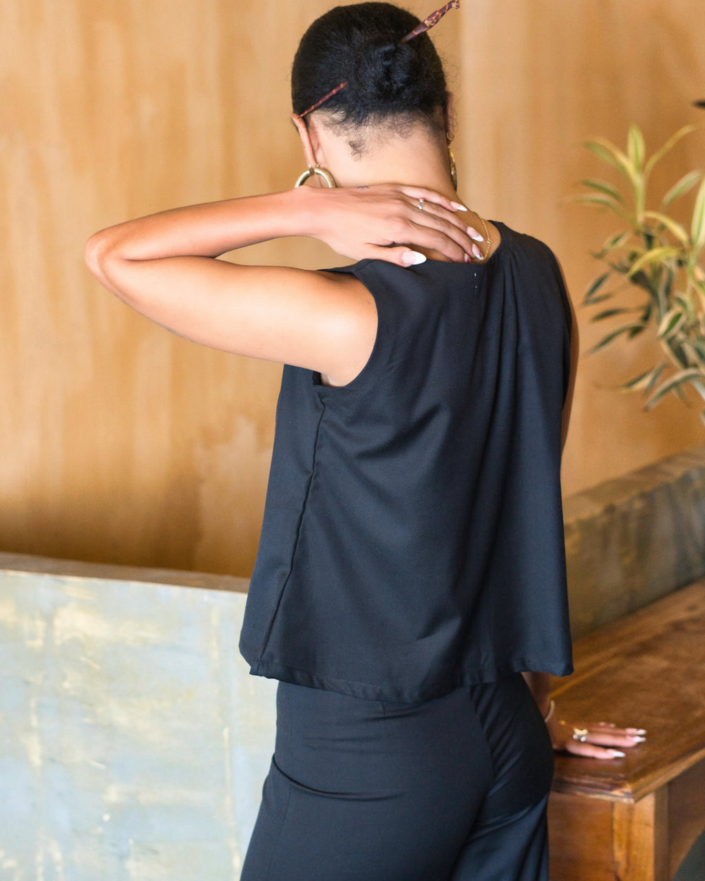 Petit top sans manche