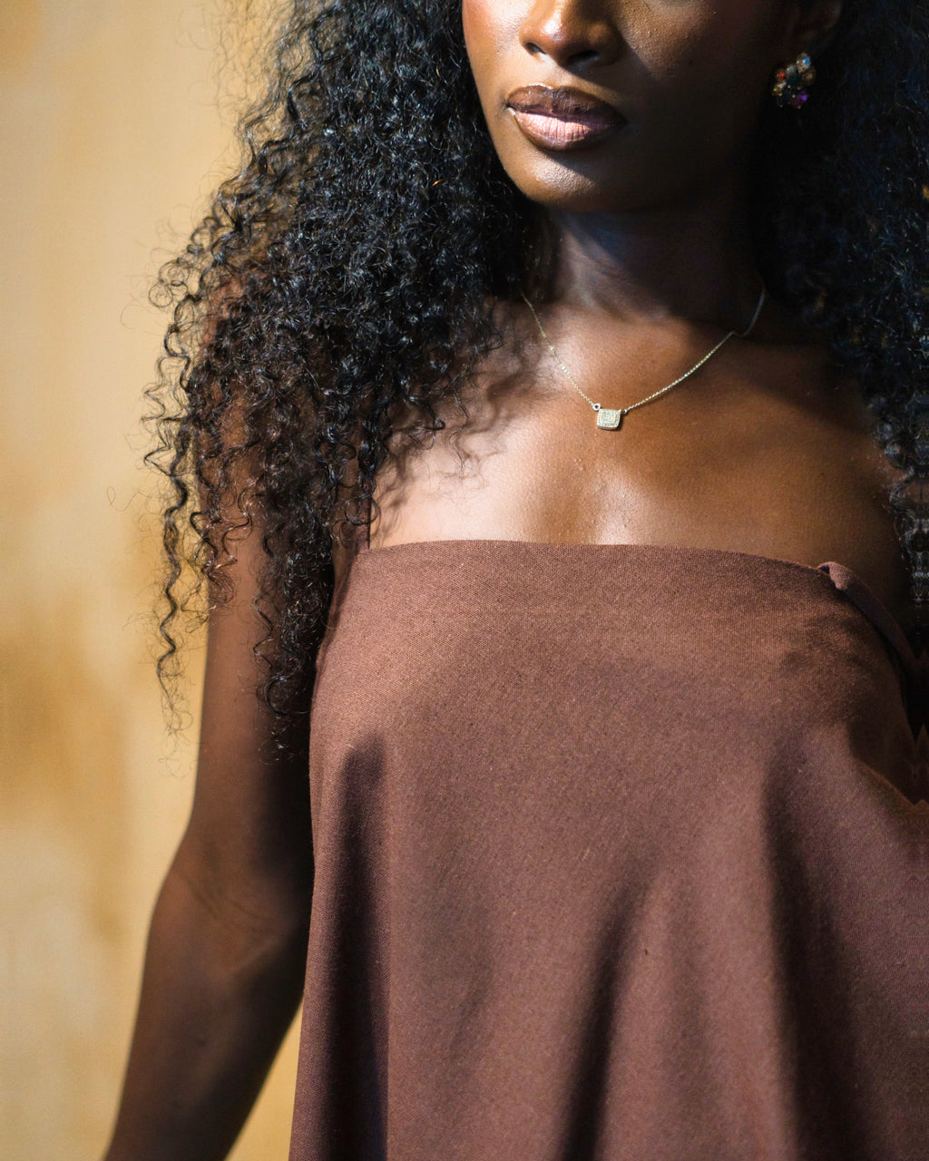 " Robe du soleil I " - Marron