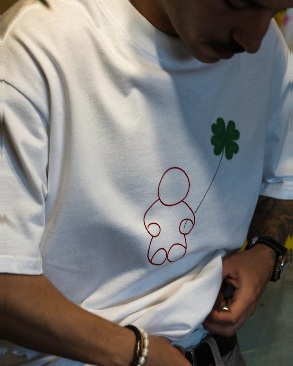 T-SHIRT SIGNATURE - dozo x luck