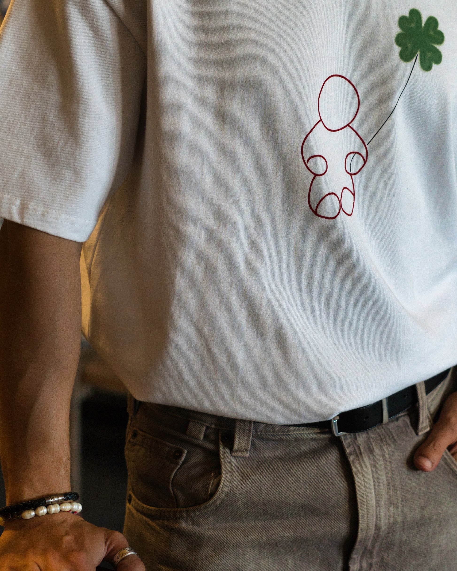 T-SHIRT SIGNATURE - dozo x luck