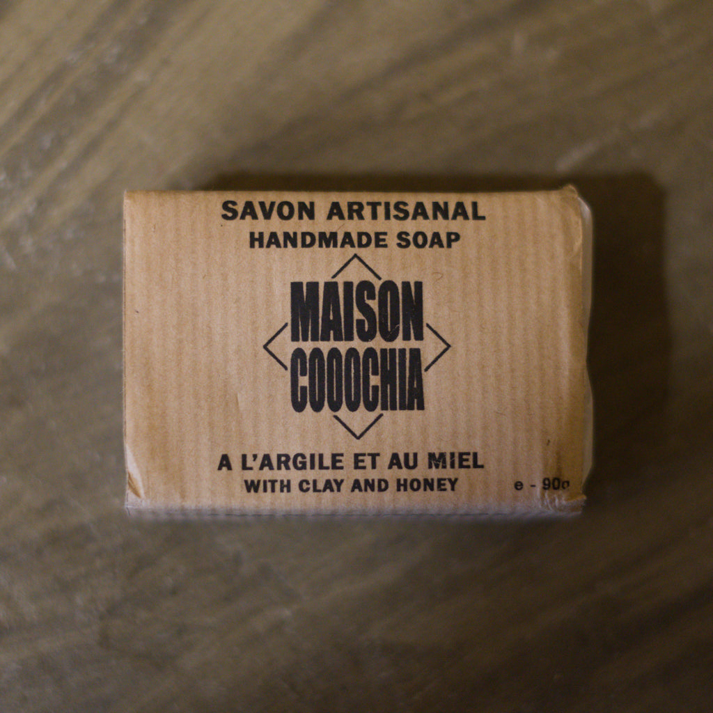 SAVON ARGILE ET MIEL 90GRS - MAISON COOOCHIA