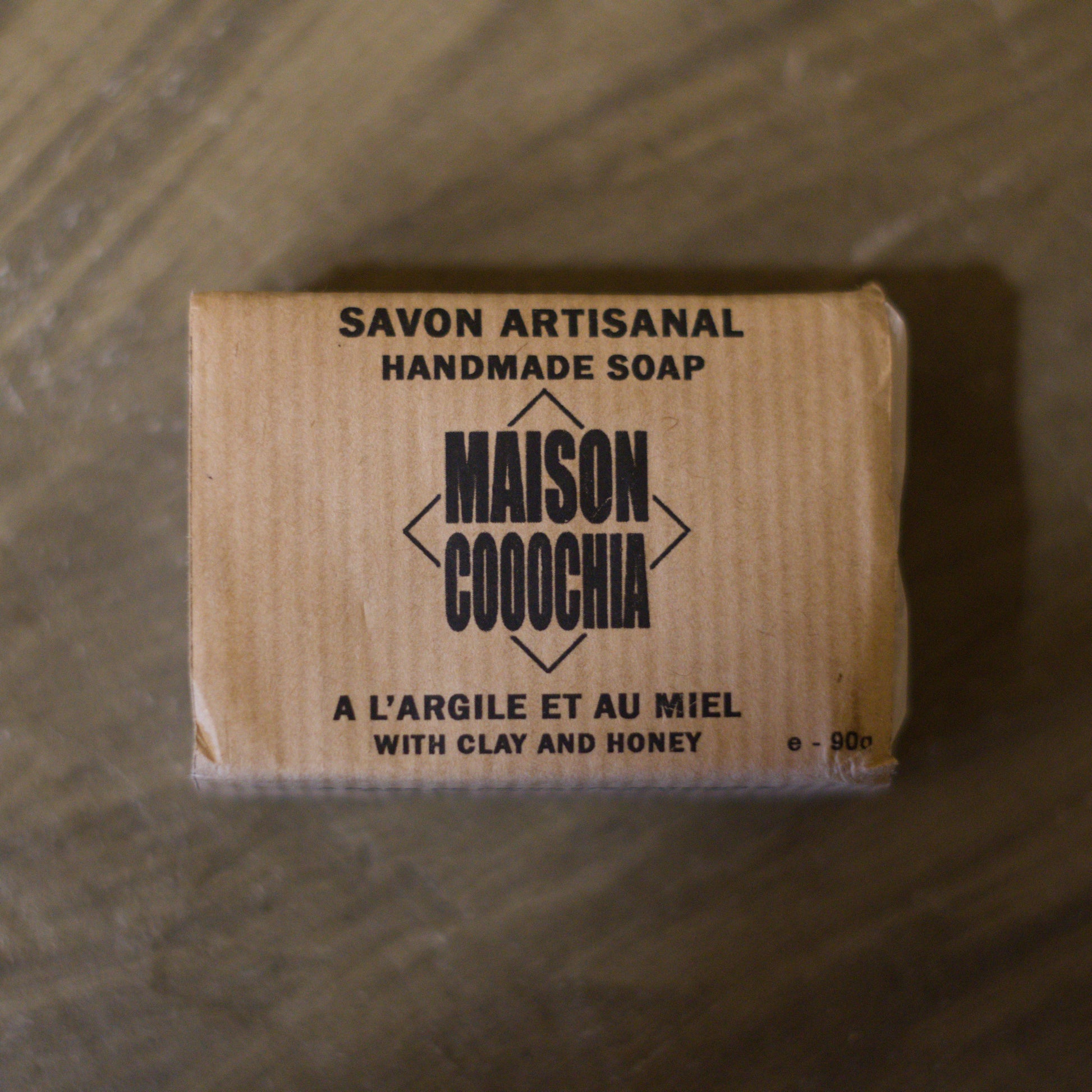 SAVON ARGILE ET MIEL 90GRS - MAISON COOOCHIA