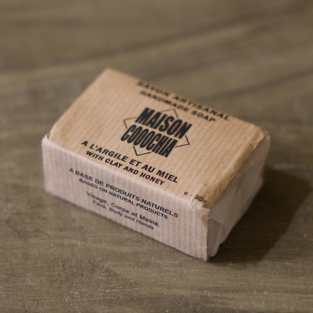 SAVON ARGILE ET MIEL 90GRS - MAISON COOOCHIA