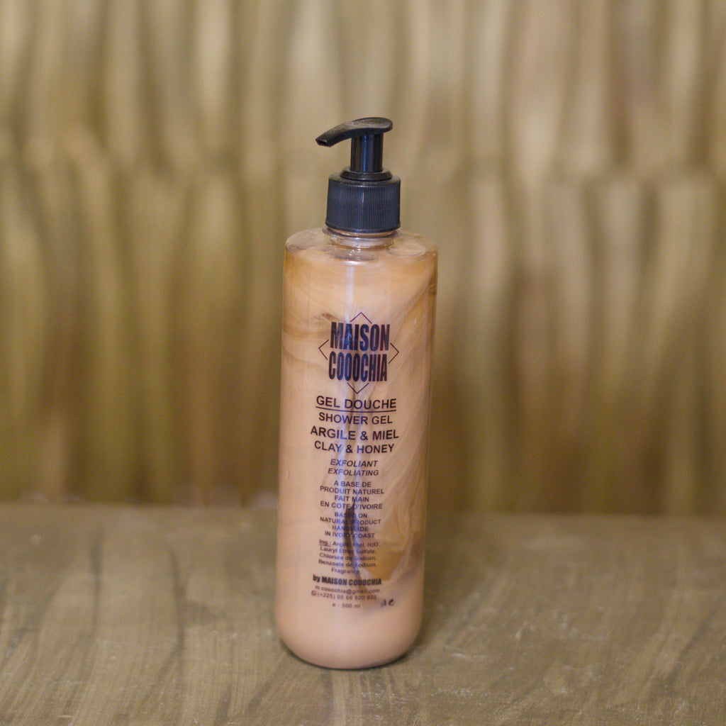 GEL DOUCHE ARGILE ET MIEL 500 ML - MAISON COOOCHIA