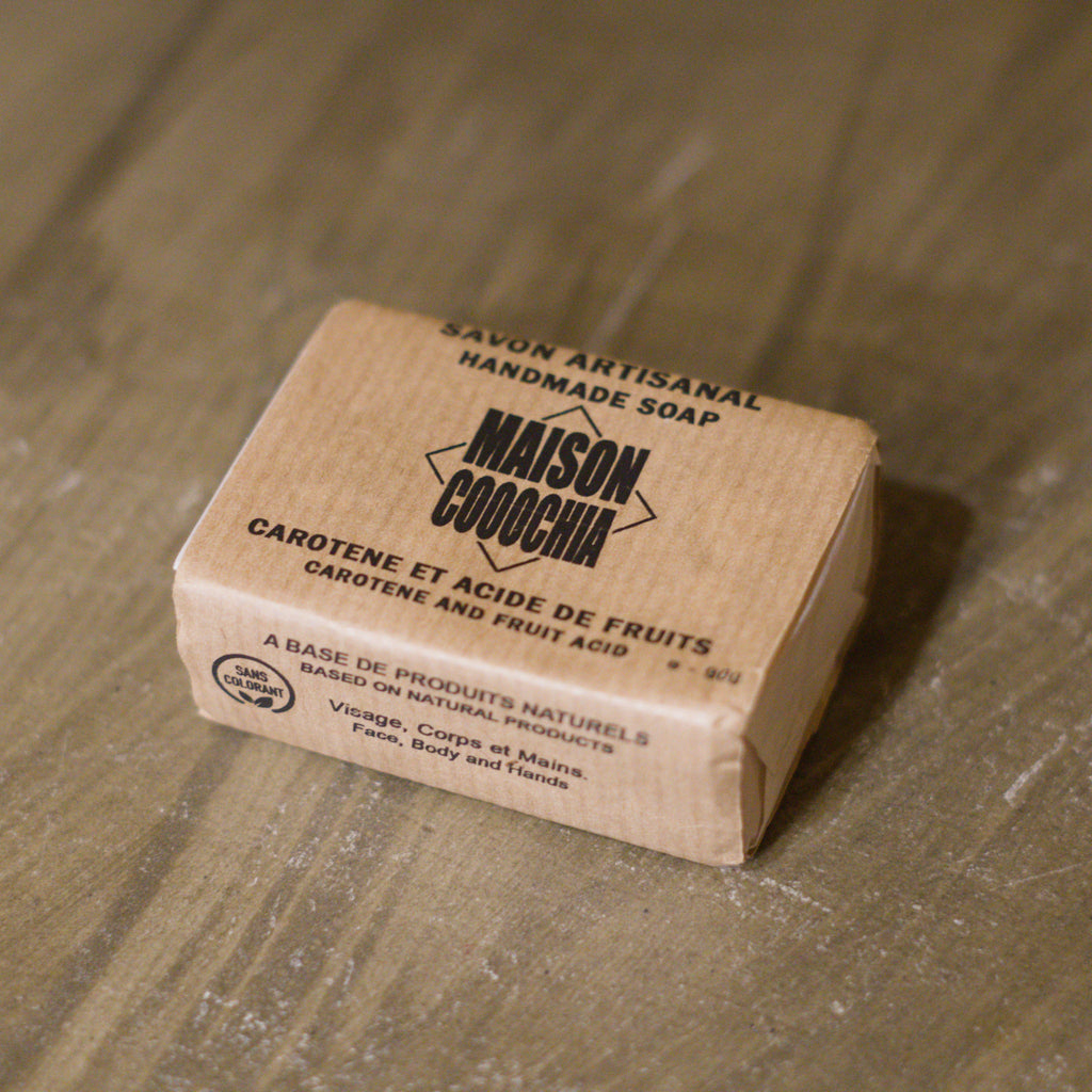 SAVON CAROTENE 90GRS - MAISON COOOCHIA