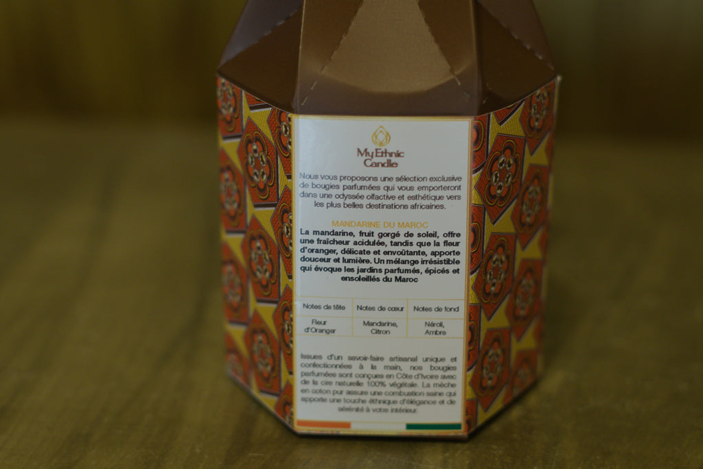 FLEUR D'ORANGER MANIOC  - My ethnic candle