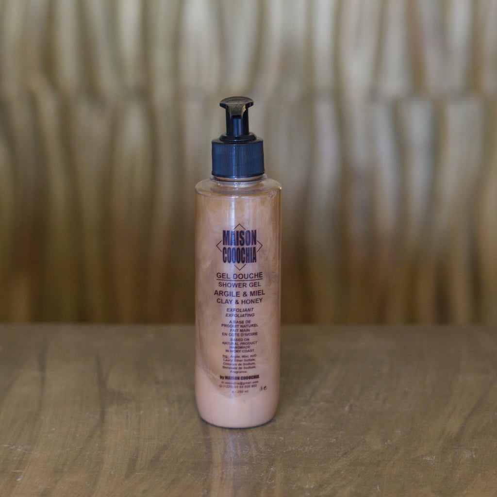 GEL DOUCHE ARGILE ET MIEL 250ML - MAISON COOOCHIA