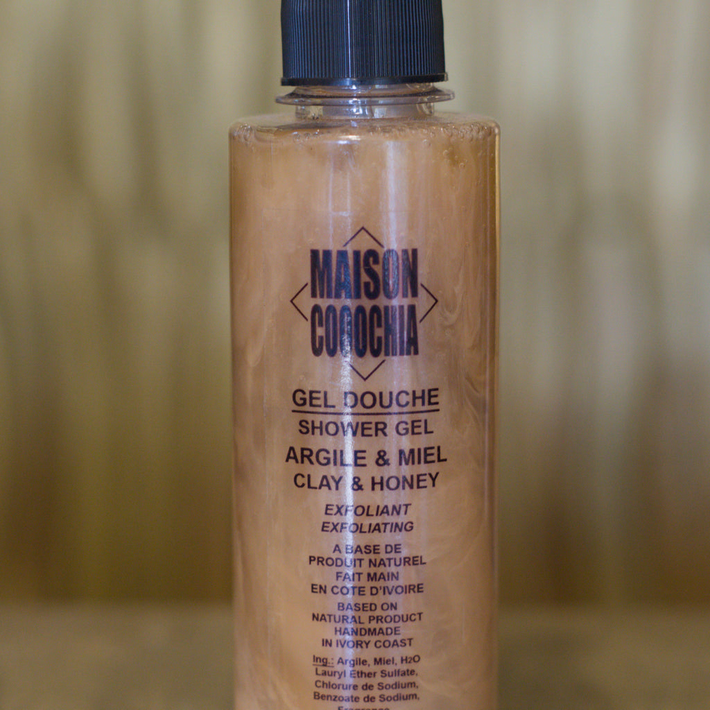 GEL DOUCHE ARGILE ET MIEL 250ML - MAISON COOOCHIA