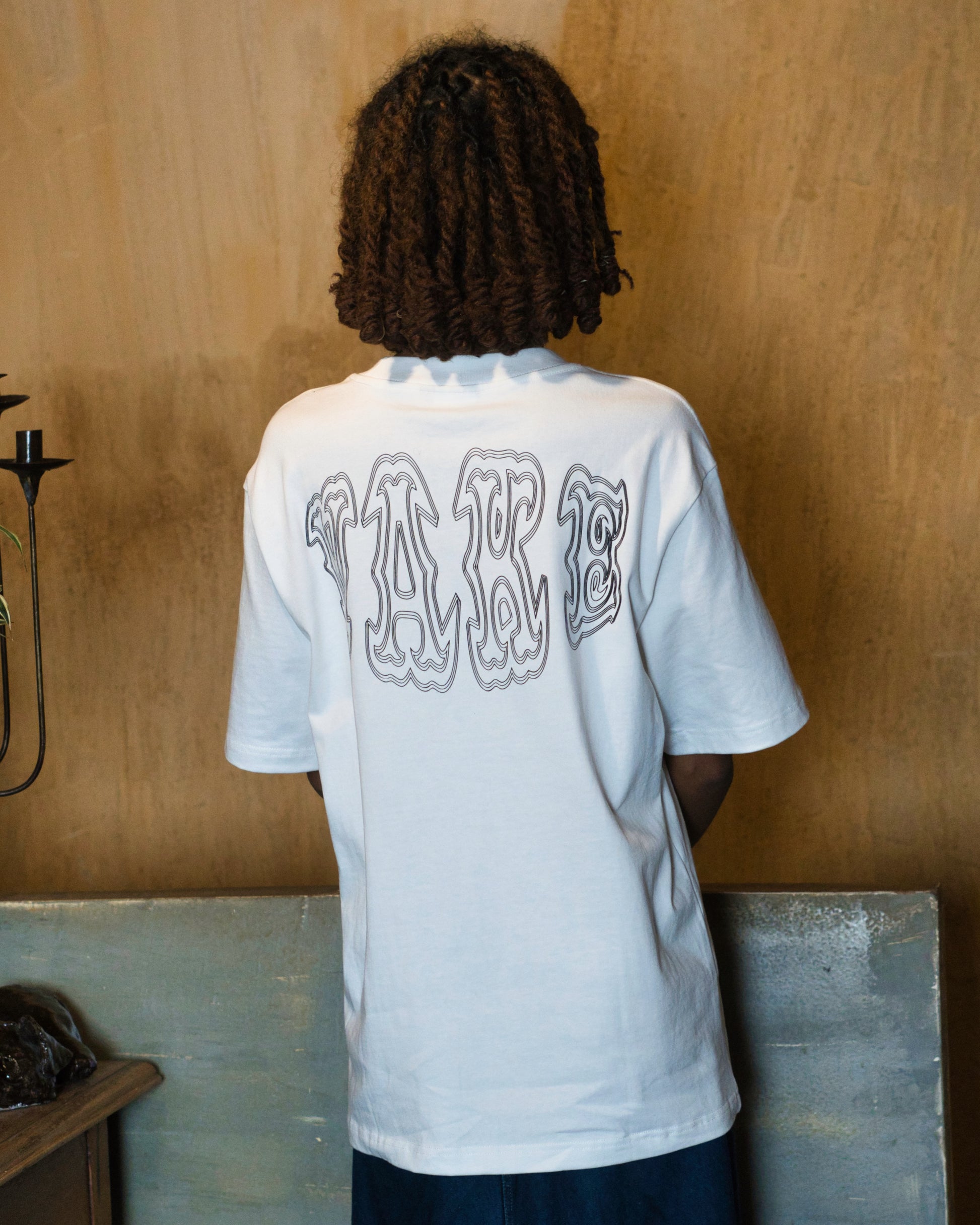 T-SHIRT SIGNATURE - VAKE - blanc