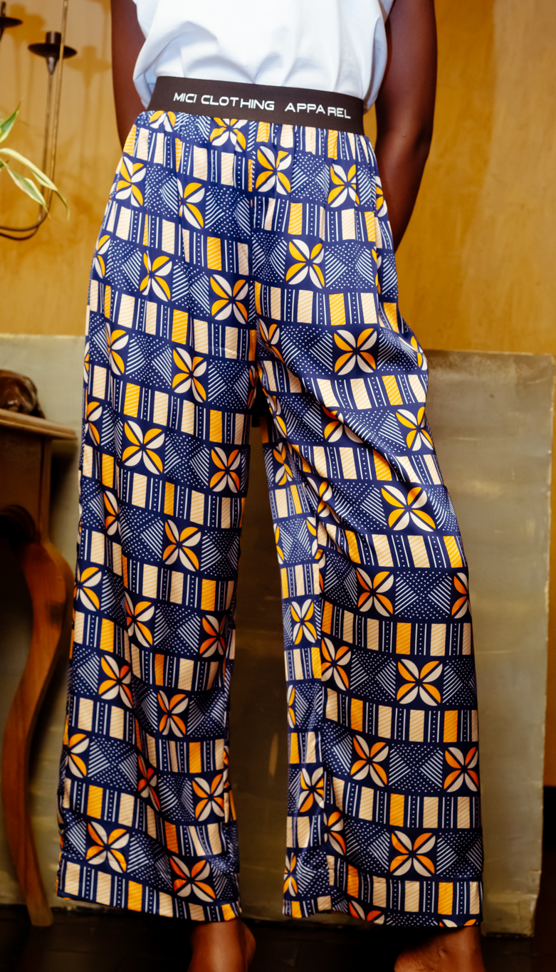Pantalon large-mici