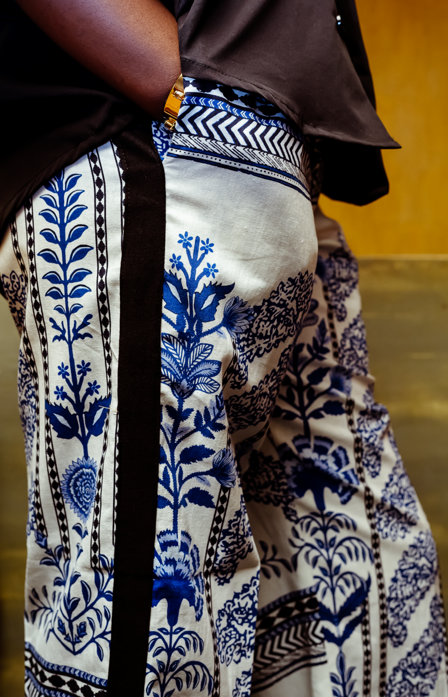 Pantalon A Motif