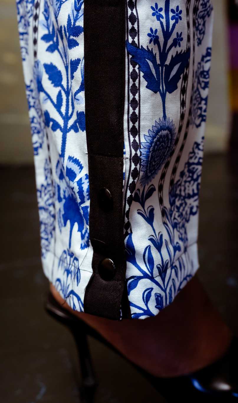 Pantalon A Motif