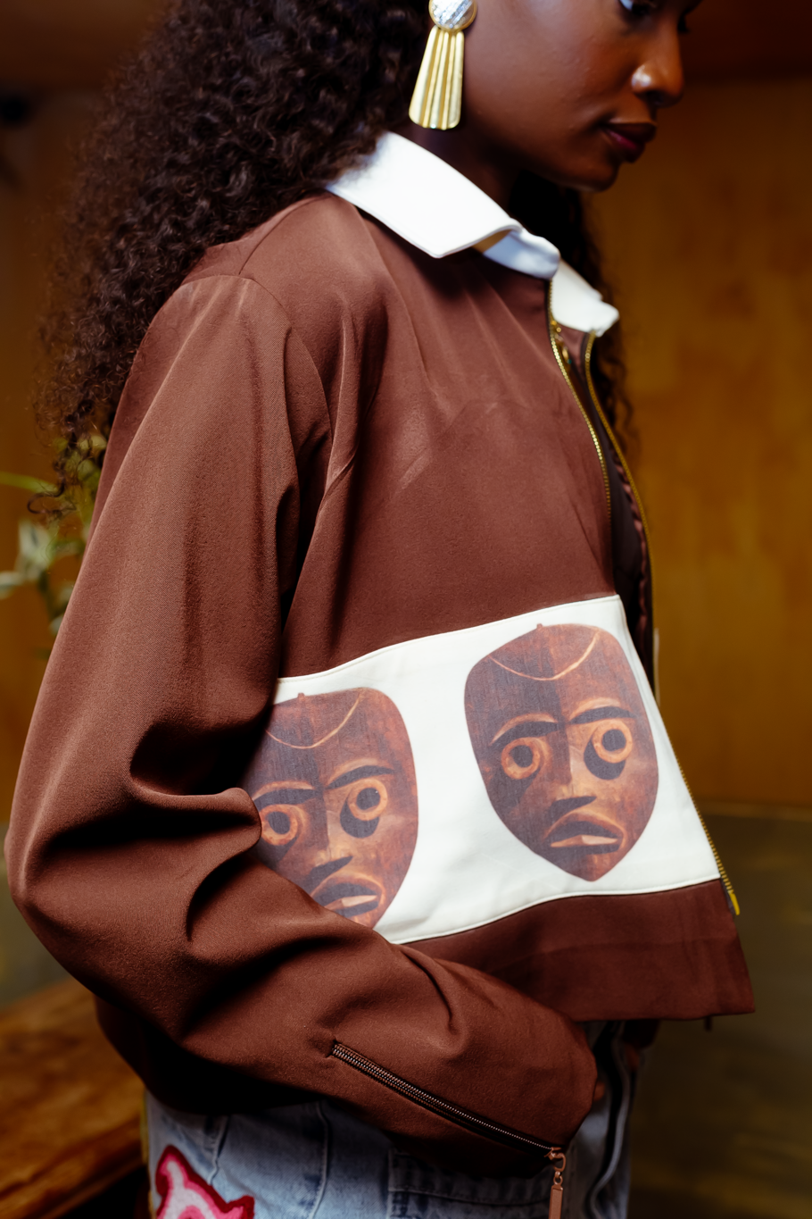 Veste Marron Masque -  MICI